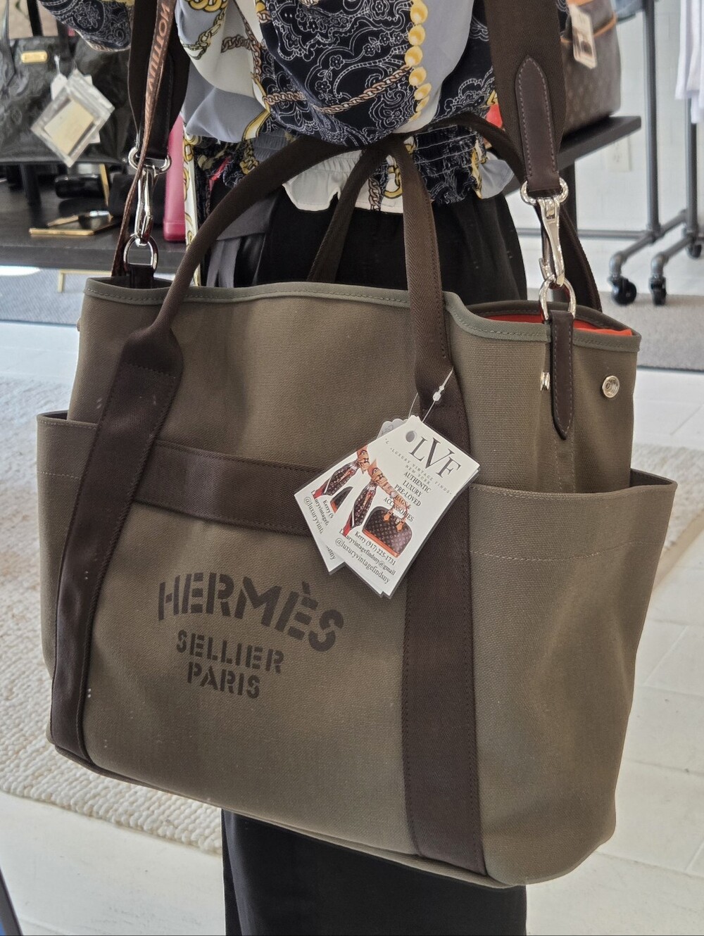 Hermes grooming bag